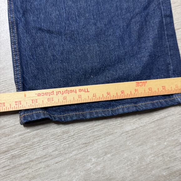 Fat Face UK Whitby Wide Leg Denim Jeans 16L 36x30 Dark Wash Stretch Fit Relaxed - Picture 6 of 9